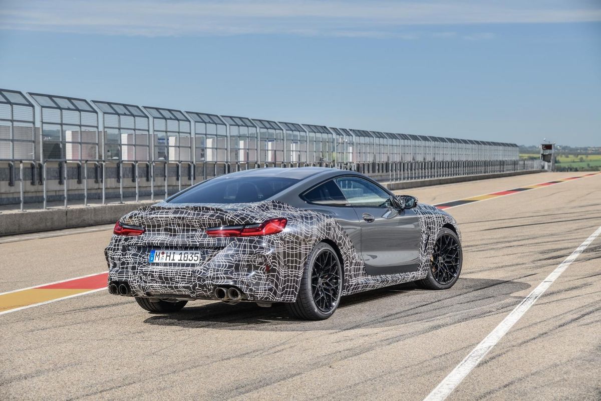 Upcoming BMW M8 Gets New Tech
