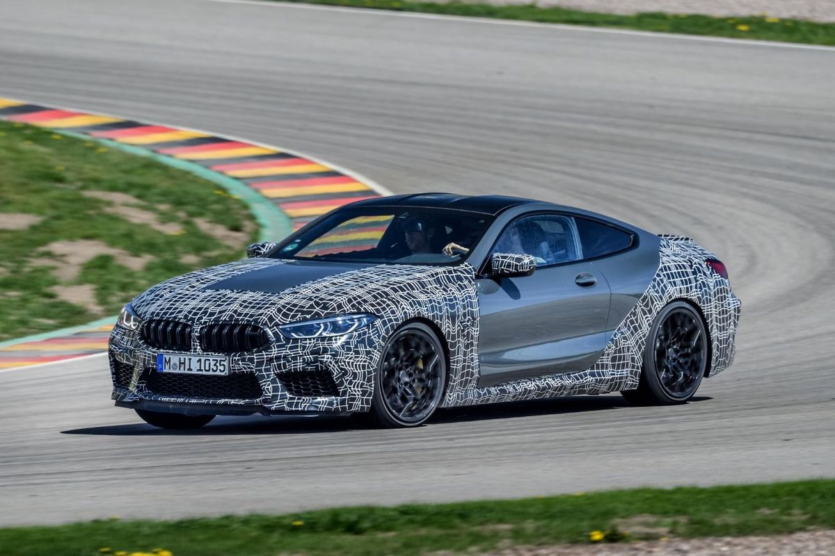 Upcoming BMW M8 Gets New Tech
