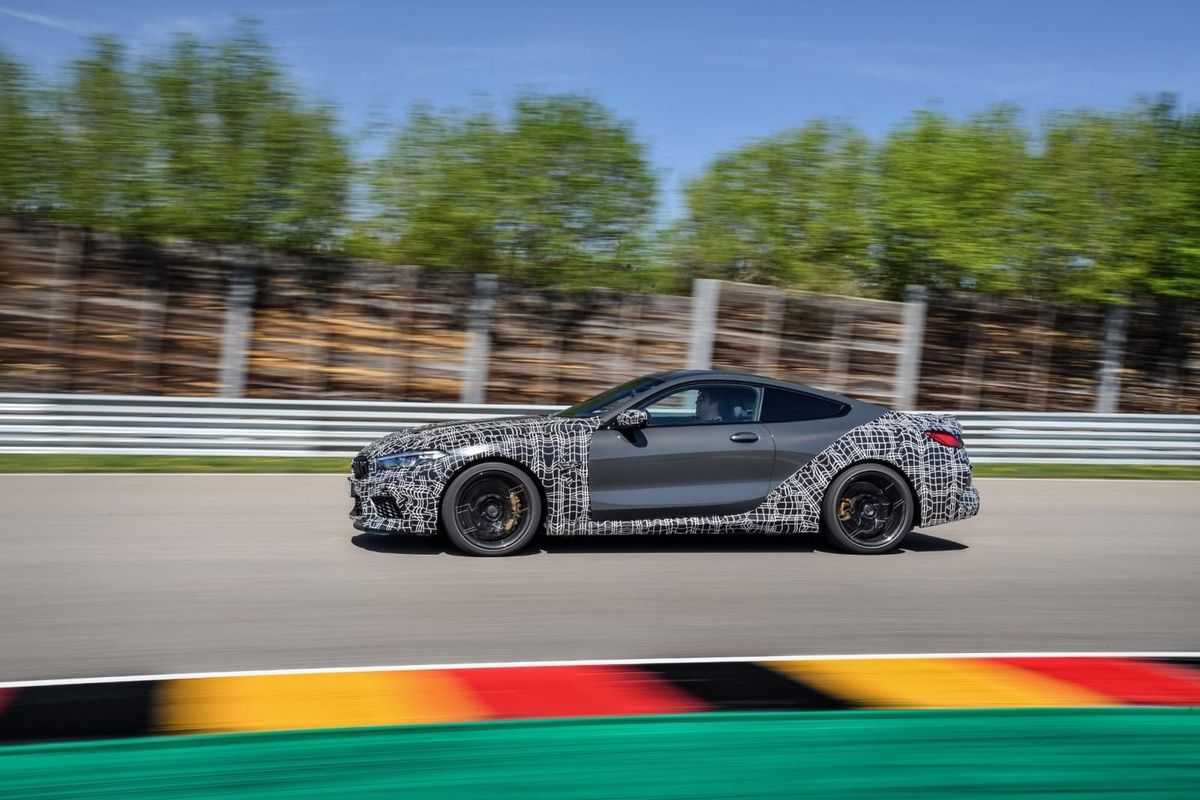 Upcoming BMW M8 Gets New Tech