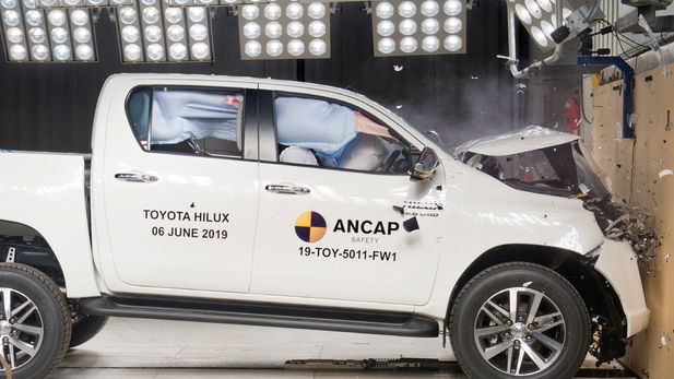 Toyota Hilux Aces Stricter Safety Test