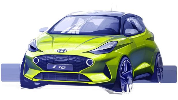 Dramatic Redesign for Hyundai i10