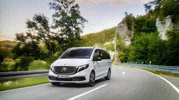 Mercedes EQV is a Benz Battery Bus