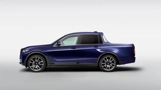 BMW X7 Double-cab Bakkie Shown
