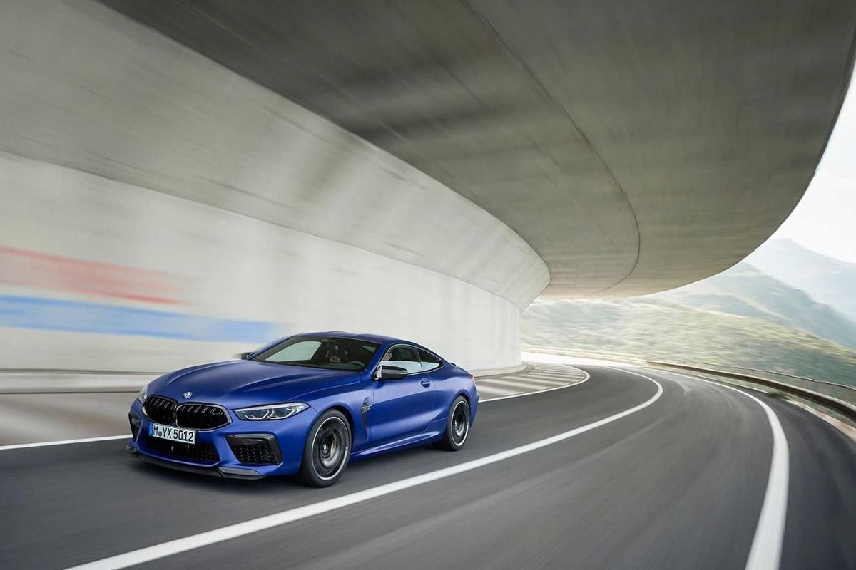 BMW m8 Competition дрифт