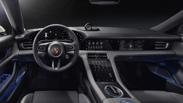 Porsche Taycan Interior: Lots of Classy Glass