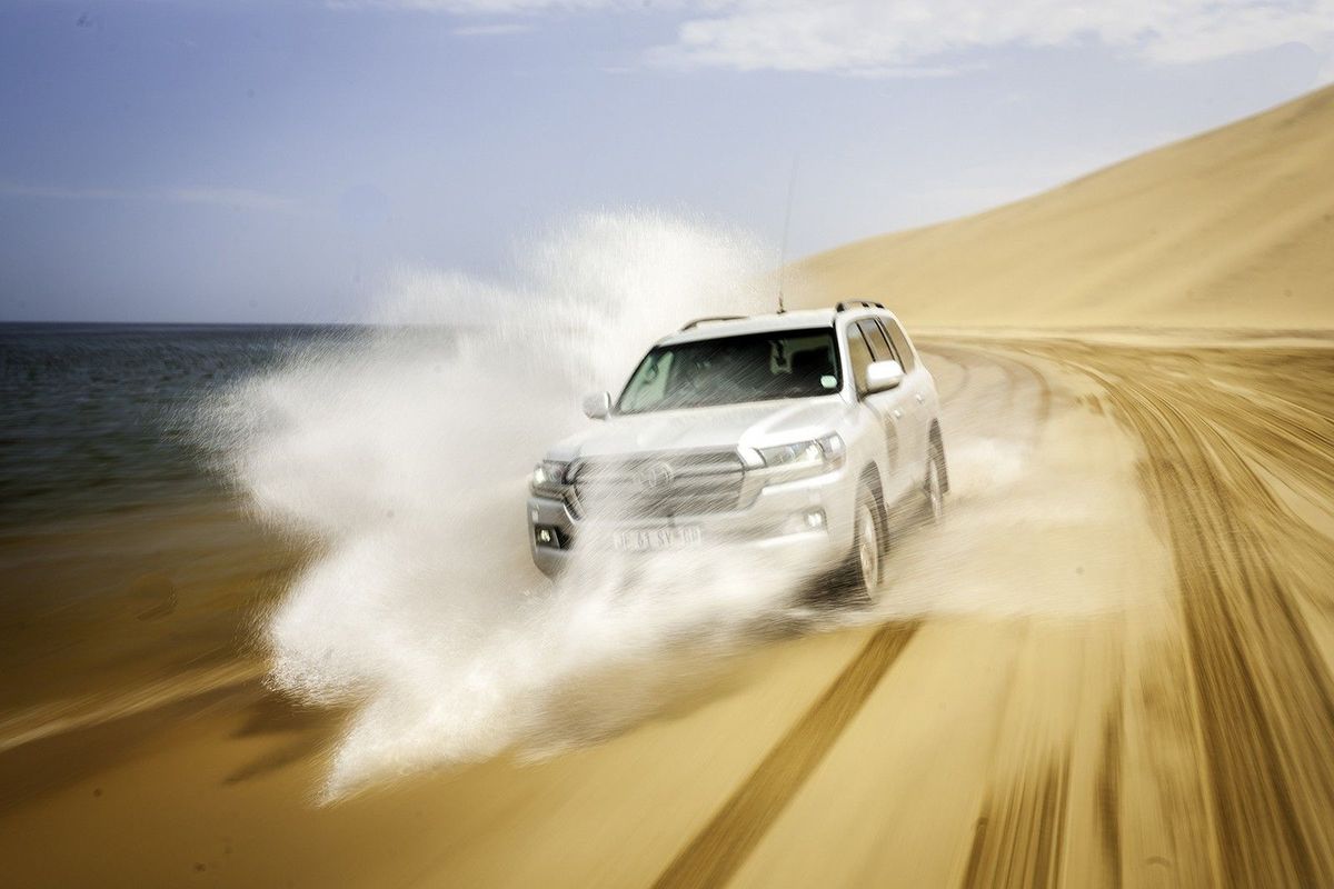 Testing the Land Cruiser Legend in Angola