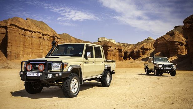 Testing the Land Cruiser Legend in Angola