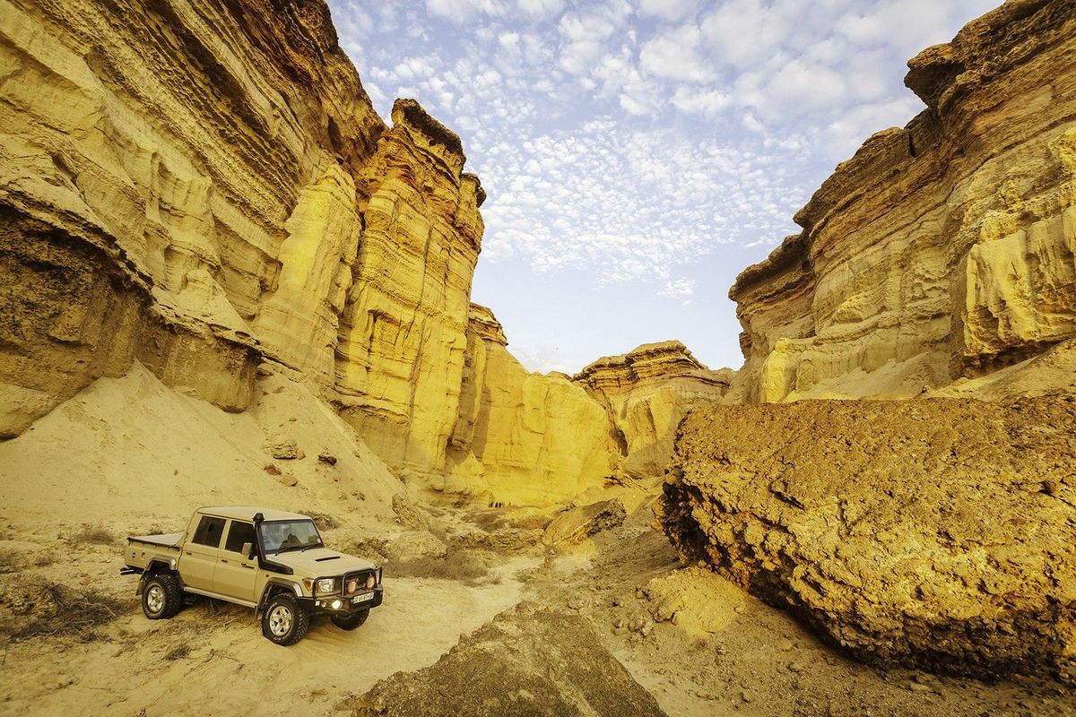 Testing the Land Cruiser Legend in Angola