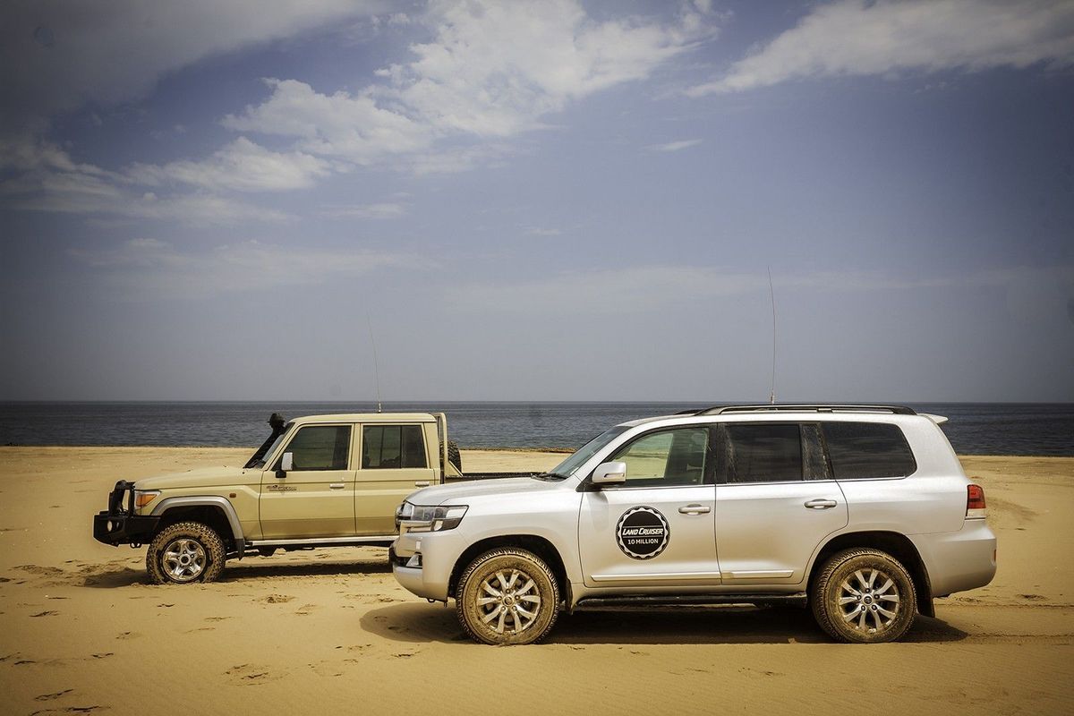 Testing the Land Cruiser Legend in Angola