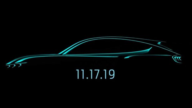 Ford Teases All-Electric Mustang SUV