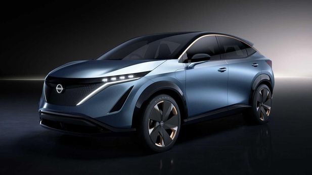 Nissan Ariya Concept Shows Sleek Electric Crossover