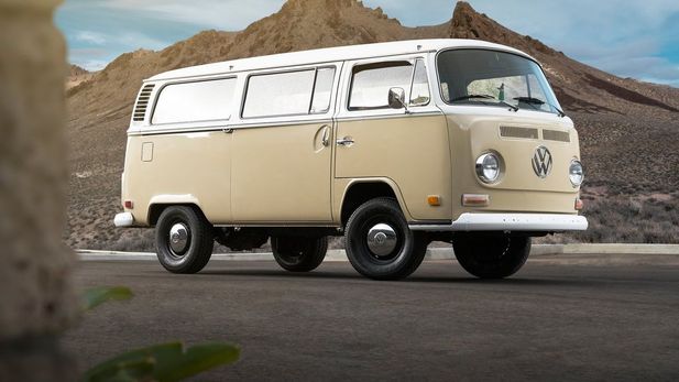 Classic 1972 VW Type 2 Bus Goes Electric