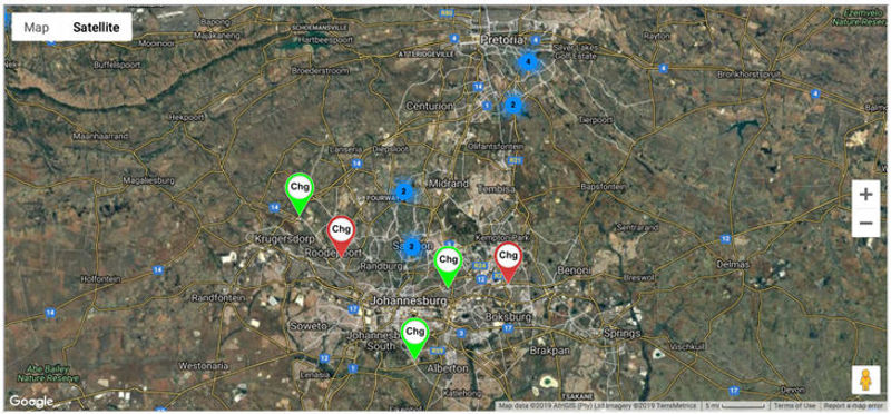 Jaguar Launches Live EV Map for SA