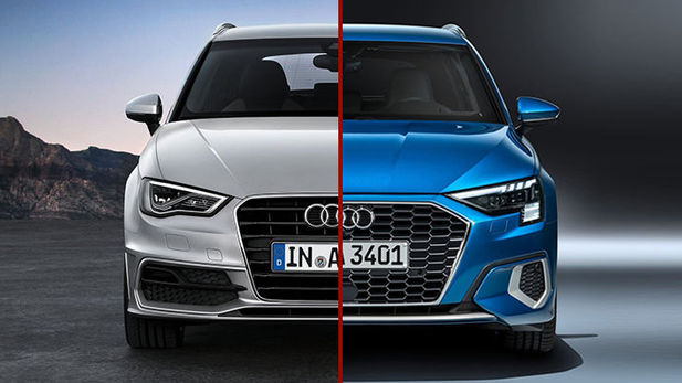 Audi A3 Sportback: Old vs New