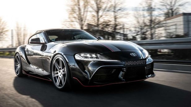 Toyota Supra Goes Stealth