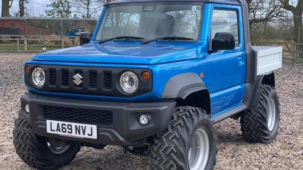 Jimny Bakkie is like a mini-tractor