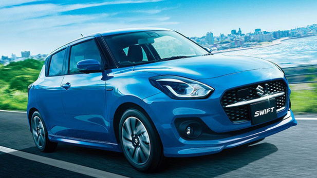 Facelifted Suzuki Swift debuts in Japan