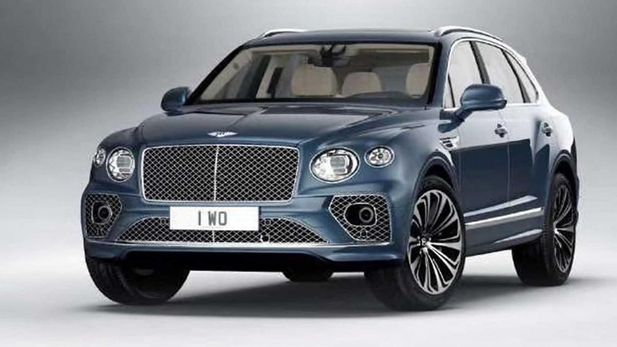 Leaked images: Bentley Bentayga facelift