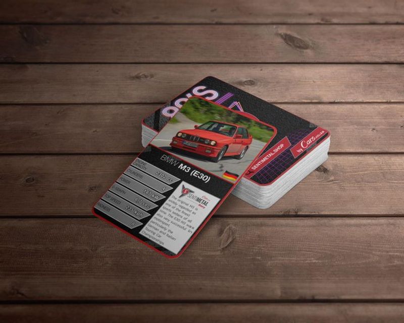 SentiMETAL launches '80s Trump Cards game