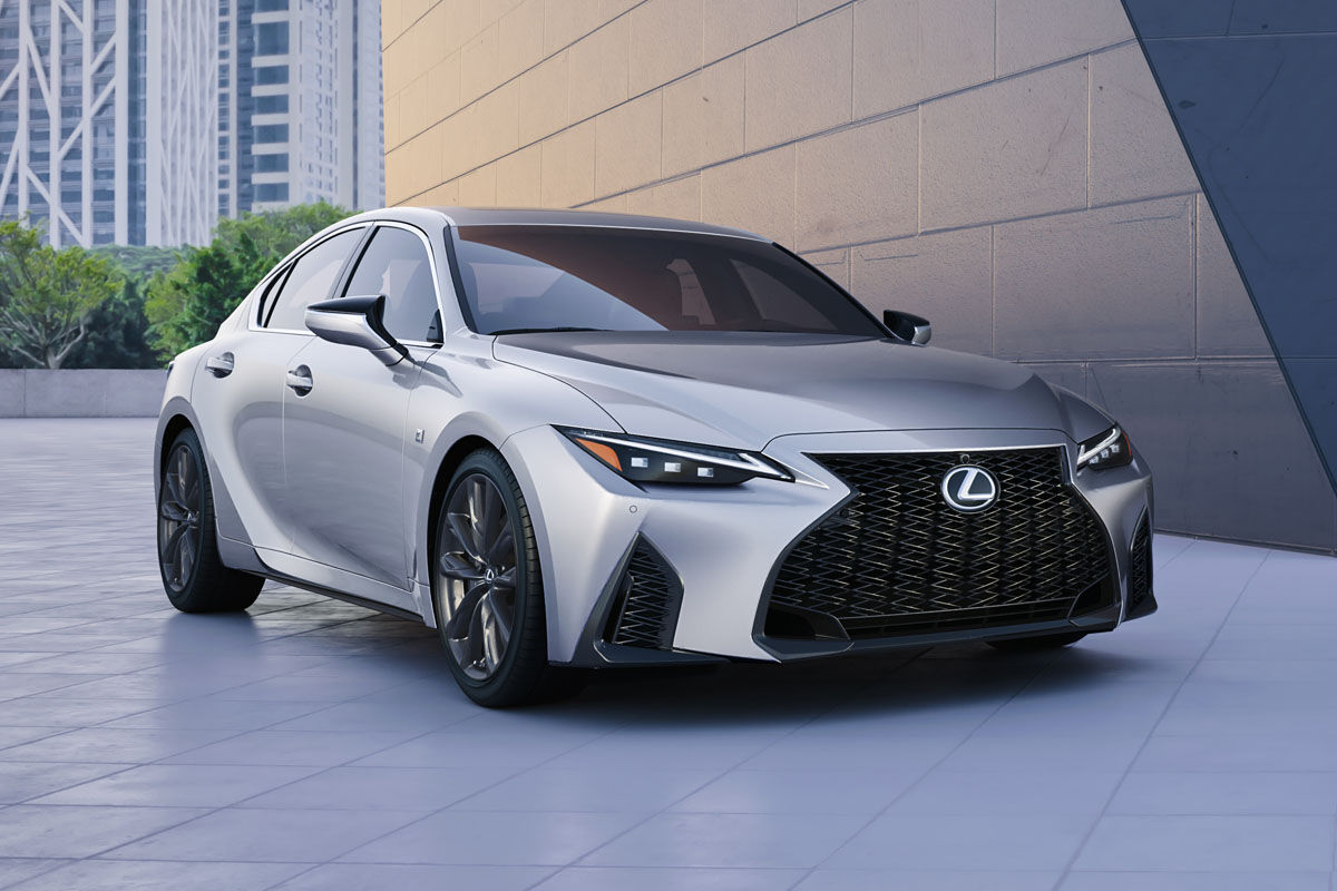 Revised Lexus IS range officially revealed