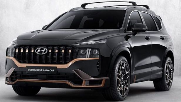 Hyundai Santa Fe Gets Visual Tune