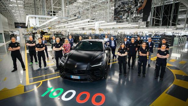 Lamborghini Urus Hits 10k Milestone