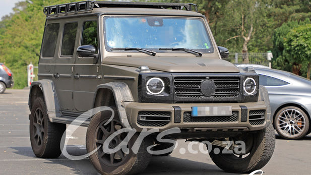 Spy Shots: 2021 Mercedes-Benz G4x4