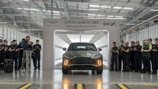 Aston Martin DBX Production Starts