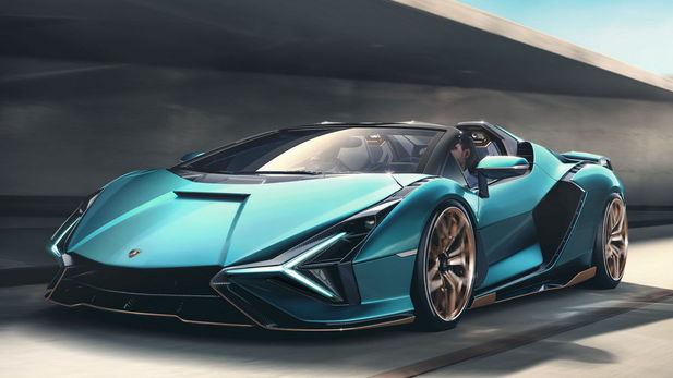 Lamborghini discharges Sian hybrid roadster