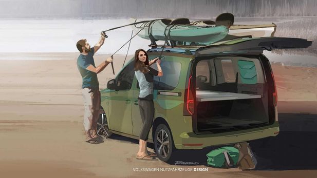 Volkswagen Developing Caddy Camper