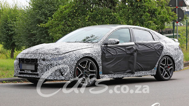 Spy Shots: 2021 Hyundai Elantra N