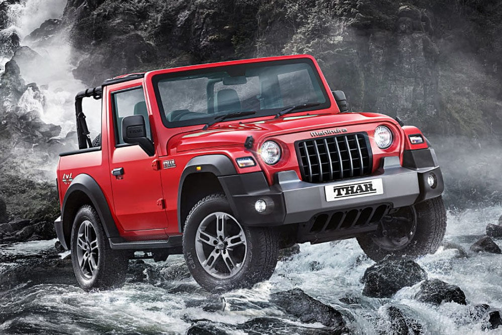 Mahindra Unveils New Thar Off roader Mahindra Unveils New Thar Off roader