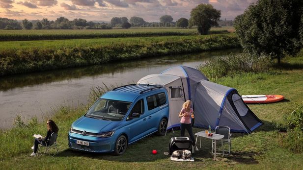 New Volkswagen Caddy California for the Outdoors
