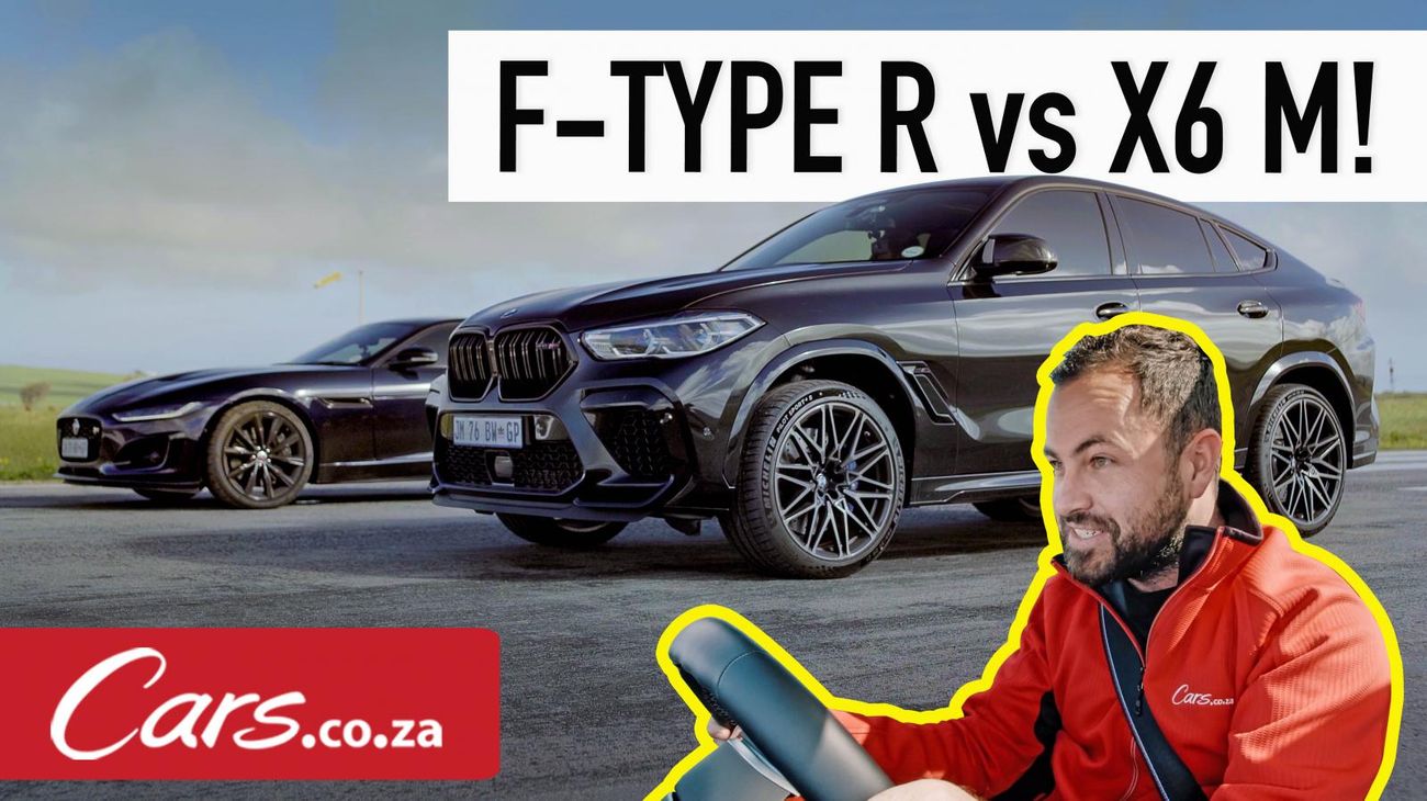 Drag Race: BMW X6 M Competition vs 2020 Jaguar F-Type R AWD