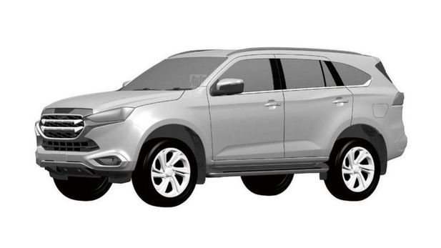 Next-gen Isuzu MU-X Uncovered