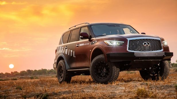 Infiniti’s tougher QX80 luxury SUV
