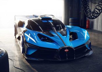 Hardcore Bugatti Bolide Revealed