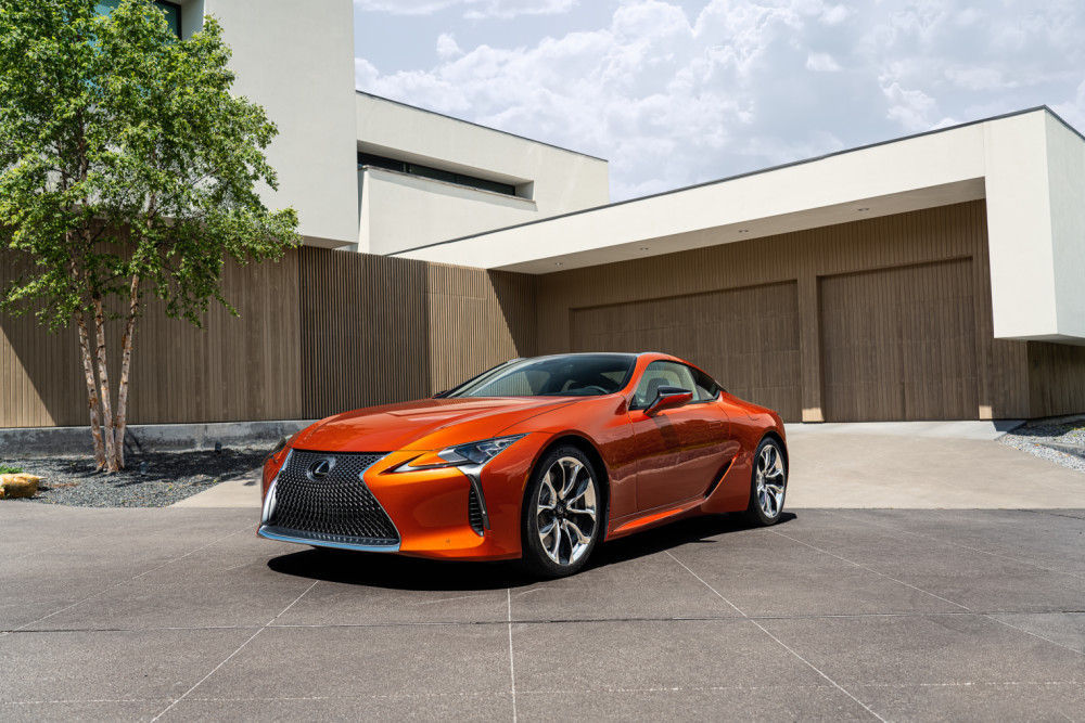 Lexus lc best sale 500 sonic titanium