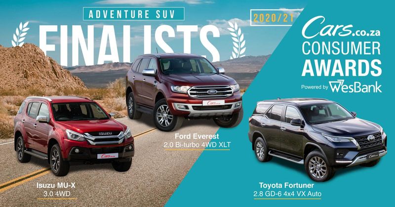 CarsAwards Best Adventure SUVs in SA