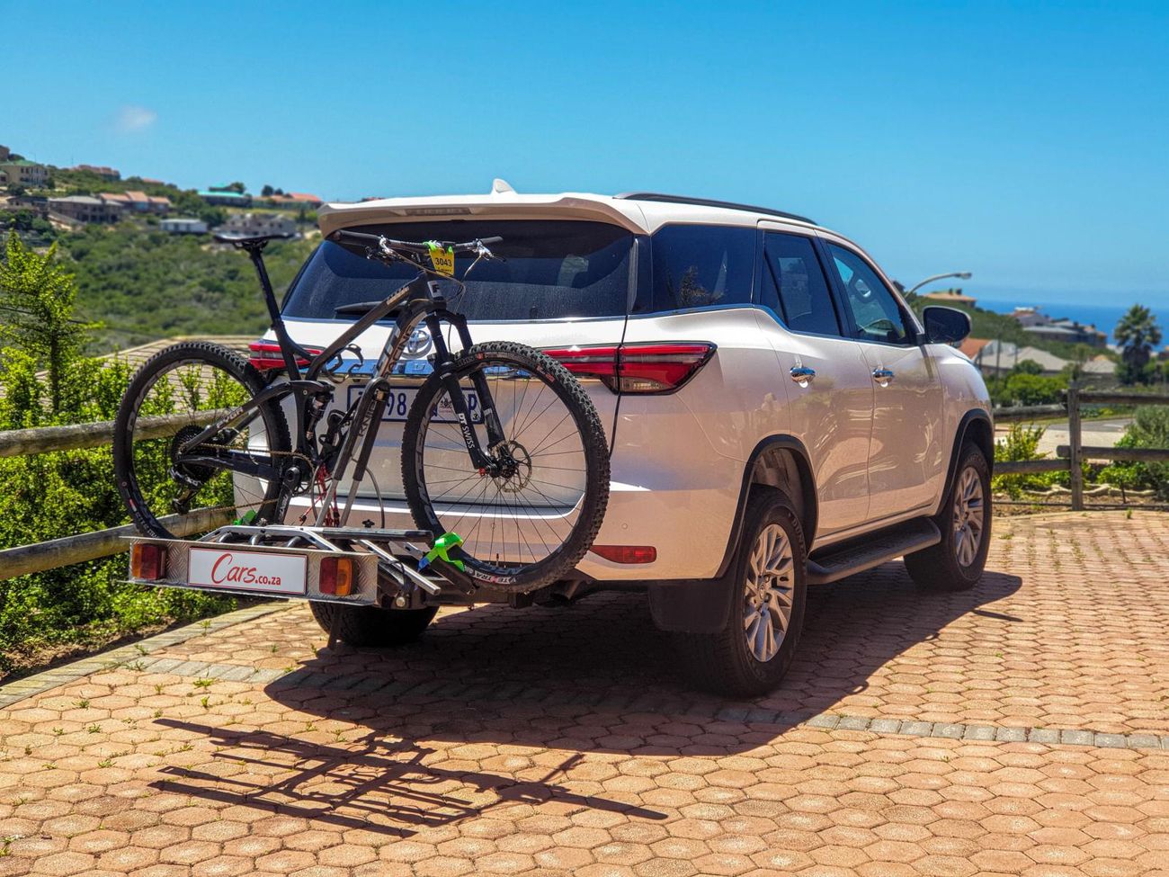 Bike rack for store fortuner