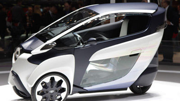 Toyota i-Road concept debuts in Geneva