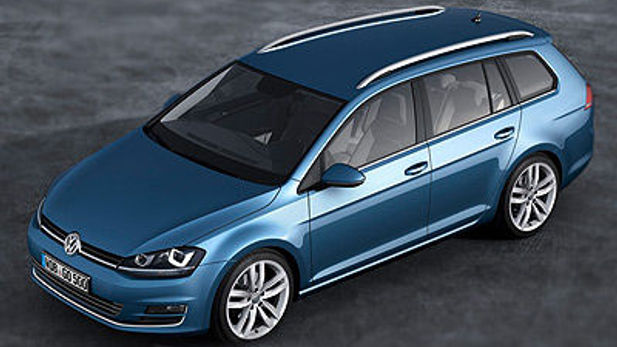 Volkswagen Golf 7 Variant Wagon shown in Geneva