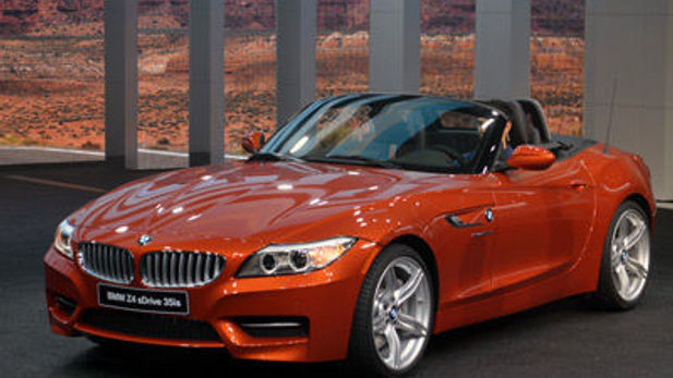 2014 BMW Z4 Roadster shown in Detroit