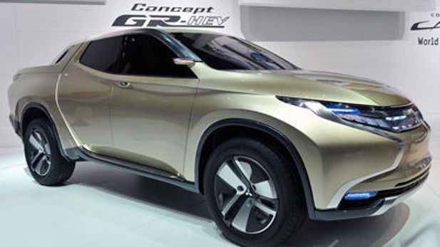 Mitsubishi Concept GR-HEV shows diesel hybrid tech