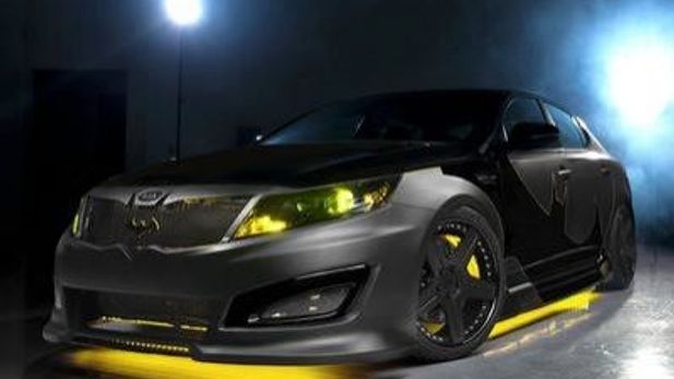 Kia Batman Optima Makes World Debut