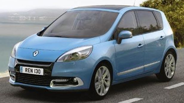 Renault Scenic gets facelift for 2012