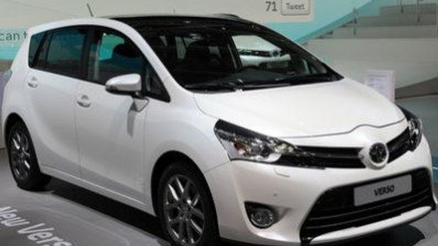 2013 Toyota Verso shown at Paris Motor Show