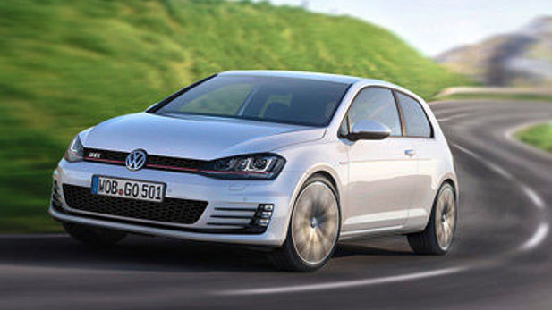 New Volkswagen Golf 7 GTI revving up for Geneva