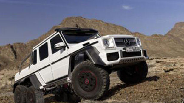 Mercedes-Benz 6X6 G63 AMG revealed