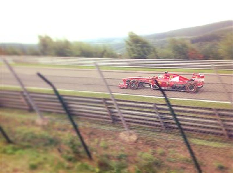 Ferrari at speed (Custom)